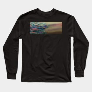 Blue Veins Long Sleeve T-Shirt